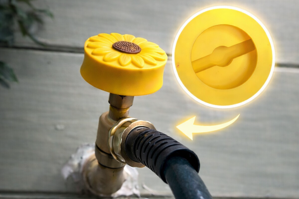 Temperature resistant , soft touch faucet grip. Universal fit.  